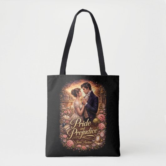 Pride and Prejudice Tote Bag (Voorkant)