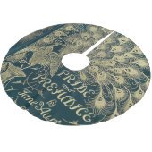 Pride and Prejudice Tree Skirt Kerstboom Rok (Gekanteld)