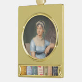 Pride and Prejudice Verguld Banner Ornament (Links)