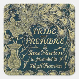 Pride and Prejudice  Vierkante Sticker