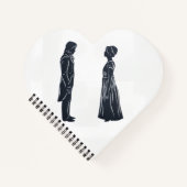 Pride and Prejudice with opening line (script) Notitieboek (Voorkant)