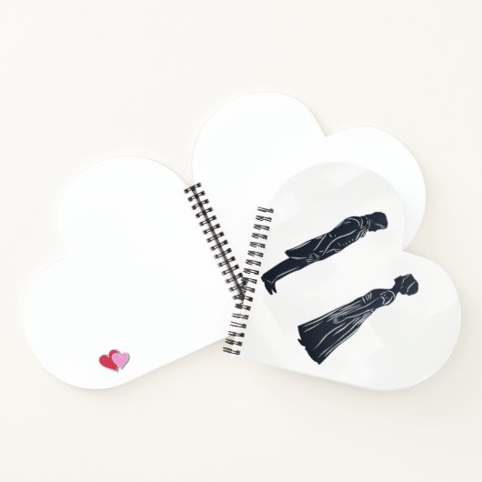 Pride and Prejudice with opening line (script) Notitieboek (Binnen)