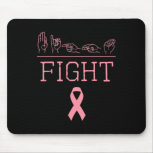 Pride ASL Fight Breast Cancer Awareness Ribbon GIF Muismat