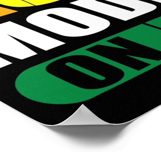 Pride ASL-modus op trotse handgebarentaal Poster (Hoek)