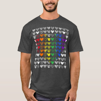 Pride Awareness Lesbians Gay Transgenders Rechten T-shirt