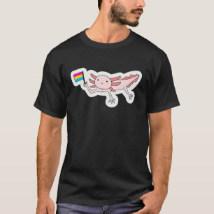 Pride Axolotl LGBT Gay Lesbisch Transgender Trans  T-shirt