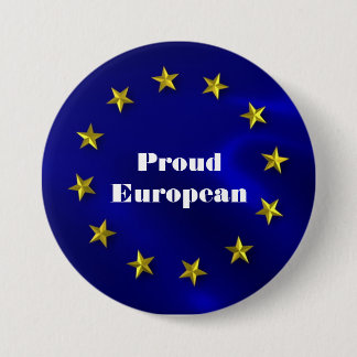 Pride Badge van de Europese Unie Ronde Button 7,6 Cm