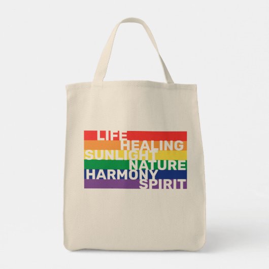 Pride betekenings tote bag (Achterkant)