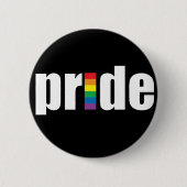 Pride Black Button (Voorkant)