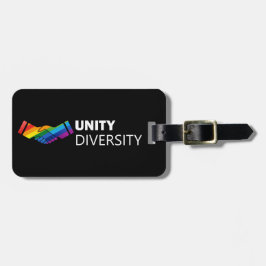 PRIDE BLACK HAND SHAKE BAGAGELABEL