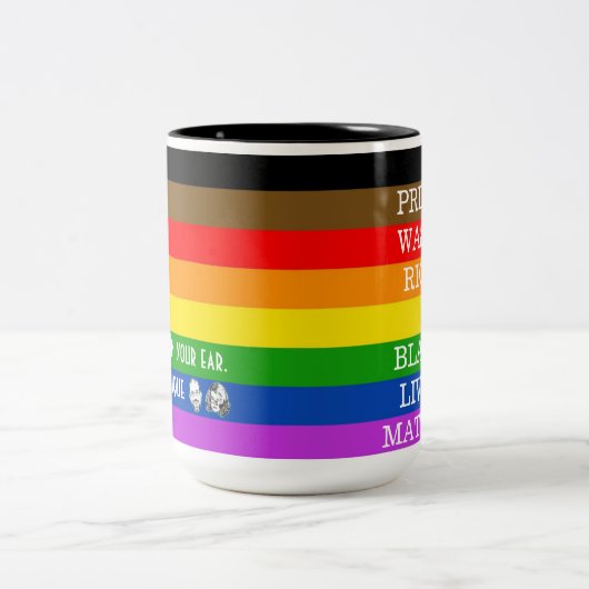 Pride/Black Lives Matter Mok (Center)
