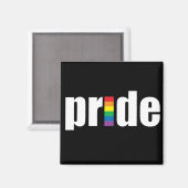 Pride Black Magnet (Voorkant / Achterkant)
