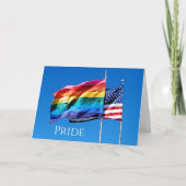 'Pride' Blank Note Kaart (Voorkant)