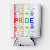 Pride Blikjeskoeler (Voorkant)