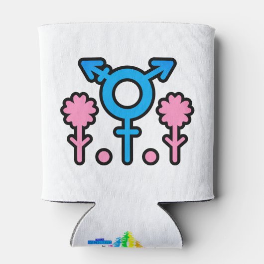 Pride Bloom Chill Koelbox Blikjeskoeler (Achterkant)