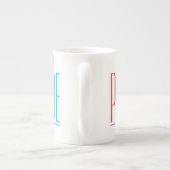 PRIDE Bone China Mok (Achterkant)