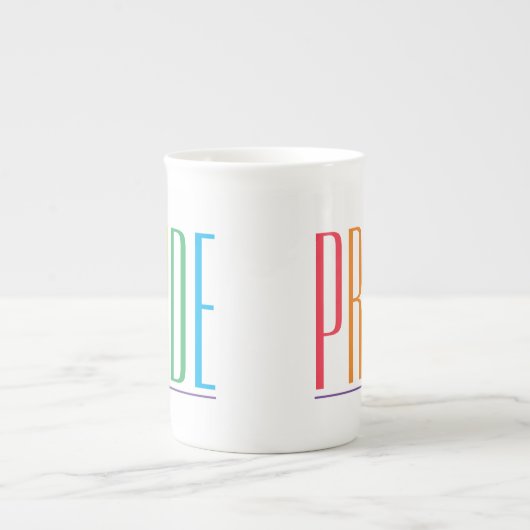 PRIDE Bone China Mok (Voorkant)