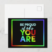 Pride-briefkaart Briefkaart (Voorkant / Achterkant)