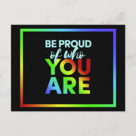 Pride-briefkaart Briefkaart