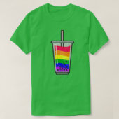Pride Bubble Tea T-shirt (Design voorkant)