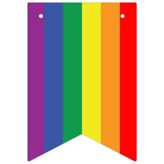 Pride Bunting Flag Vlaggetjes (Eerste vlag)
