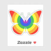 Pride Butterfly Sticker (Vel)