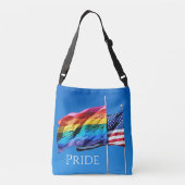 Pride-Canvas tas (Achterkant)