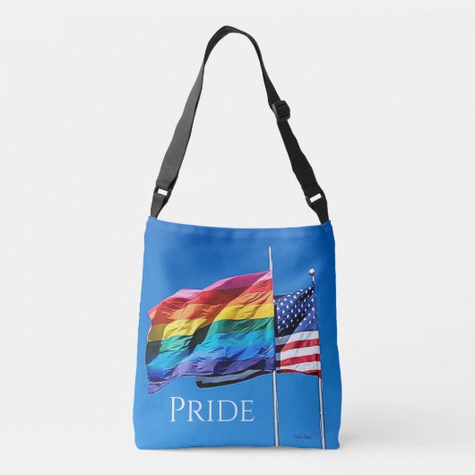 Pride-Canvas tas (Achterkant)