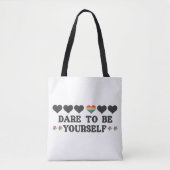 Pride Canvas tas (Voorkant)