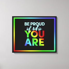 Pride canvasafdrukken canvas afdruk