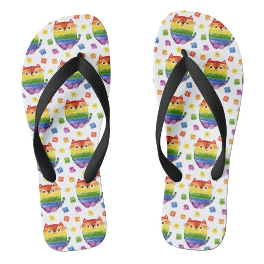 Pride Cat-Teenslippers Teenslippers (Voetbed)