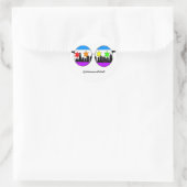 pride chicaGOggles sticker (Tas)