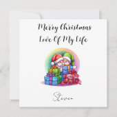 Pride Christmas Gepersonaliseerde Kaart (Voorkant)