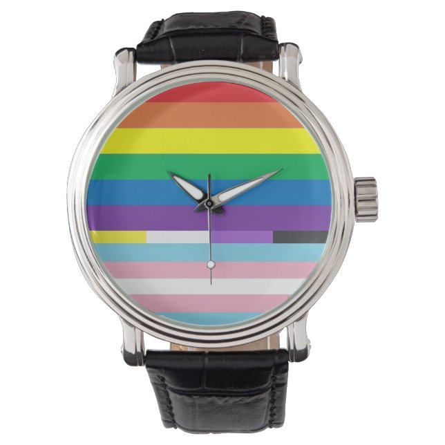 Pride Circle  Horloge (Voorkant)