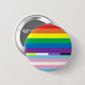 Pride Circle  Ronde Button 5,7 Cm (Voorkant /achterkant)