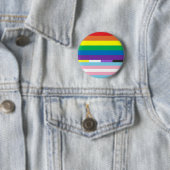 Pride Cirkel  Ronde Button 5,7 Cm (In situ)