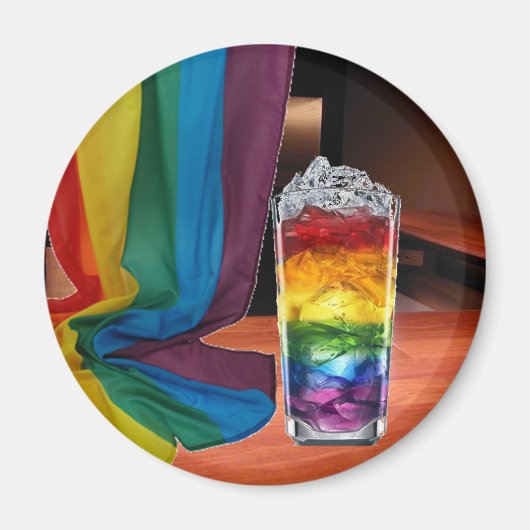 Pride Cocktail Magneet (Voorkant)