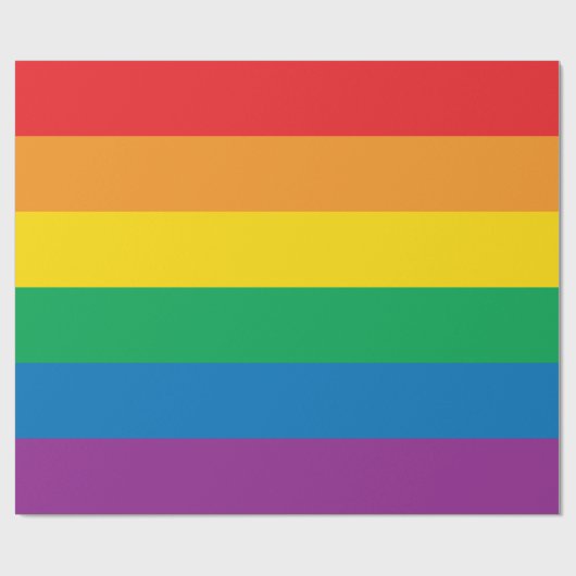 Pride | Colorful Rainbow Design Cadeaupapier (Vlak)