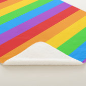 Pride Comfort: Regenboogvlag Sherpa Deken (3/4)