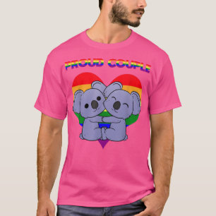 Pride Couple LGBT Lesbian Queer Lesbian Couple T-shirt