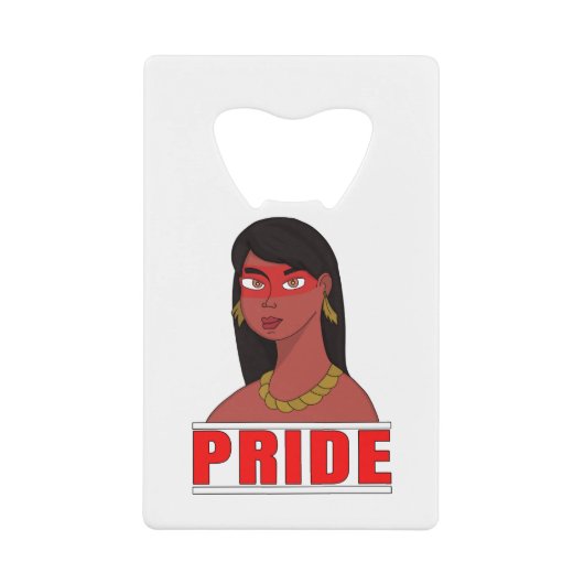 Pride Creditkaart Flessenopener (Voorkant)