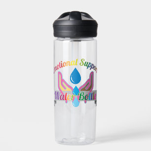 PRIDE Dacht een duidelijke Emotional Support Water Waterfles