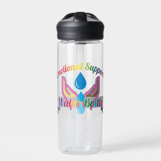 PRIDE Dacht een duidelijke Emotional Support Water Waterfles