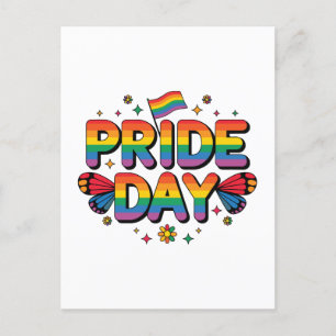 Pride dag feestdagenkaart