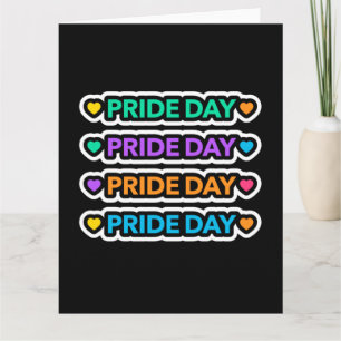 Pride dag. LGBT+Pride. Rainbooghart. Kaart
