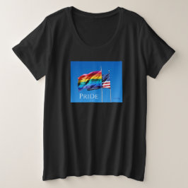 'Pride' Dames' Plus-Size T-shirt