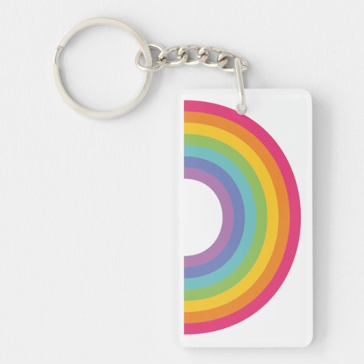 Pride Day Rainbow Sleutelhanger (Voorkant)