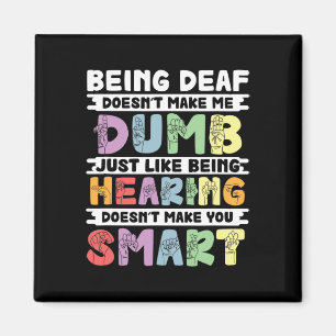 Pride Deaf maakt me geen domme handgebarentaal Magneet
