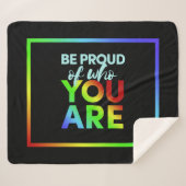 Pride deken (Voorkant (horizontaal))