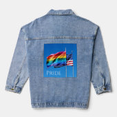 'Pride' Denim Jacket (Achterkant)
